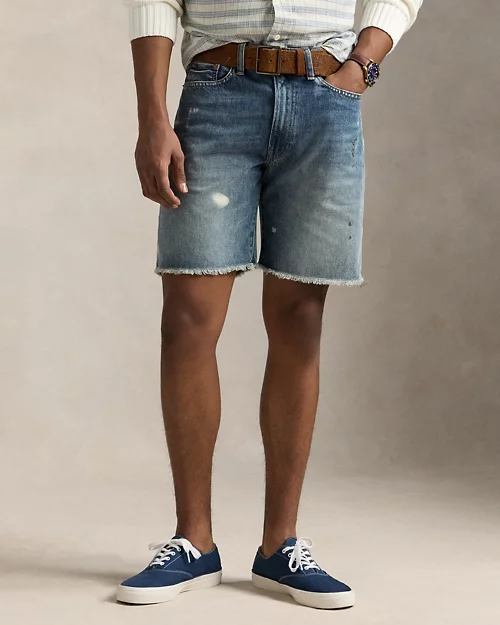 lauren ralph lauren Pantalón corto de denim Classic Fit para hombre | Ralph Lauren® ES Ofertas