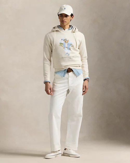 lauren ralph lauren Sudadera de felpa flameada con Polo Bear para hombre | Ralph Lauren® ES Venta caliente