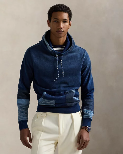 lauren ralph lauren Sudadera con capucha de punto de rizo para hombre | Ralph Lauren® ES