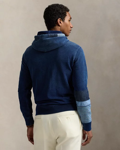 lauren ralph lauren Sudadera con capucha de punto de rizo para hombre | Ralph Lauren® ES Rebajas baratas