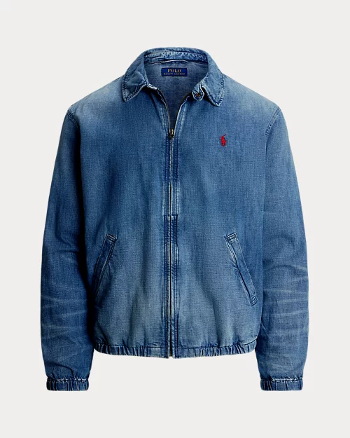 lauren ralph lauren La chaqueta Bayport de denim en índigo para hombre | Ralph Lauren® ES Rebajas online