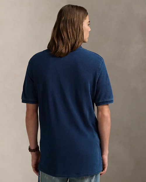 lauren ralph lauren Polo de piqué Classic Fit índigo para hombre | Ralph Lauren® ES Rebajas top