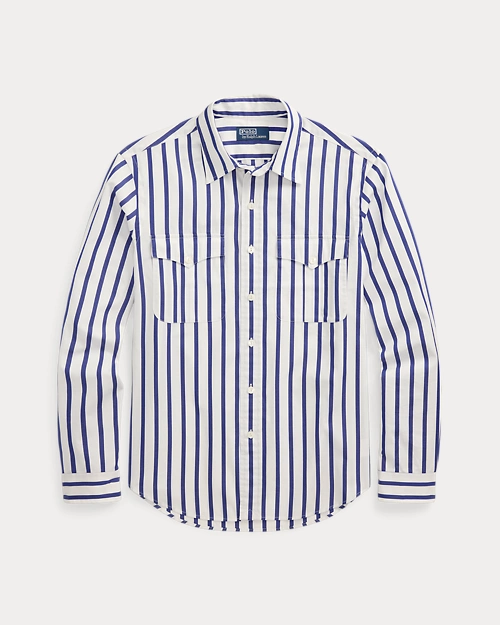lauren ralph lauren Camisa de trabajo de popelina con rayas para hombre | Ralph Lauren® ES Envío gratis