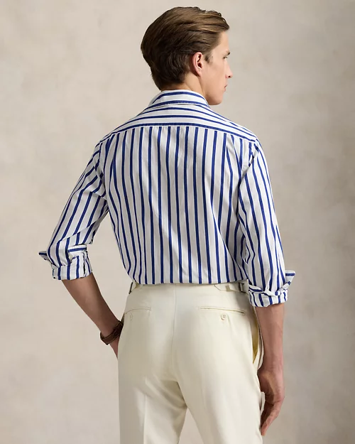 lauren ralph lauren Camisa de trabajo de popelina con rayas para hombre | Ralph Lauren® ES Envío gratis