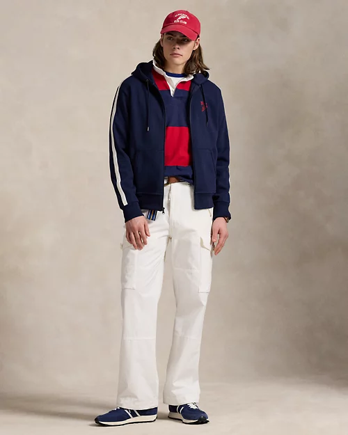 lauren ralph lauren Sudadera de piqué en punto doble para hombre | Ralph Lauren® ES COMPRAR AHORA