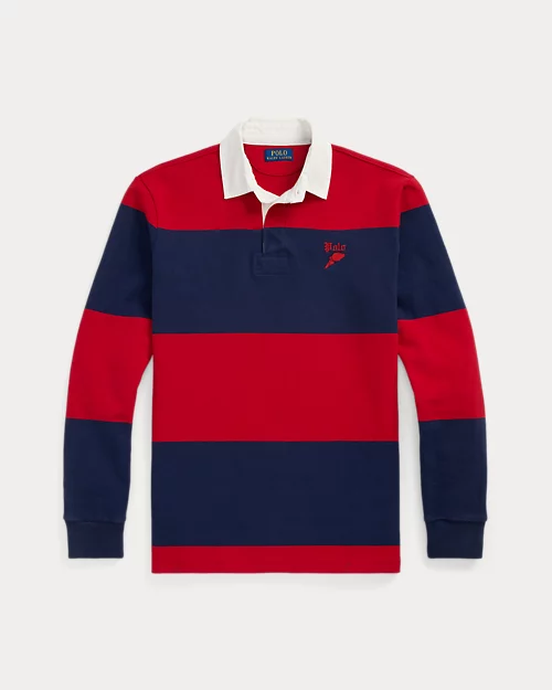 lauren ralph lauren Camiseta de rugby con rayas Classic Fit para hombre | Ralph Lauren® ES ÚLTIMAS EDICIONES
