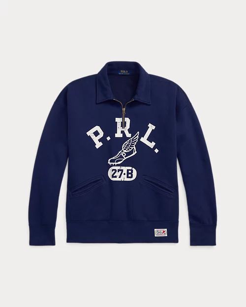 lauren ralph lauren Sudadera de felpa Vintage Fit para hombre | Ralph Lauren® ES Último día