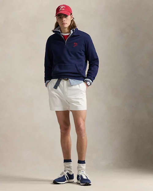 lauren ralph lauren Sudadera de rizo con cremallera corta para hombre | Ralph Lauren® ES Precio de fábrica