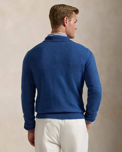 lauren ralph lauren Jersey de lana y algodón con cuello polo para hombre | Ralph Lauren® ES Oferta especial de fábrica