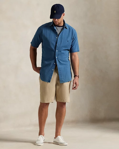 lauren ralph lauren Camisa de sirsaca para hombre | Ralph Lauren® ES Envío internacional gratuito