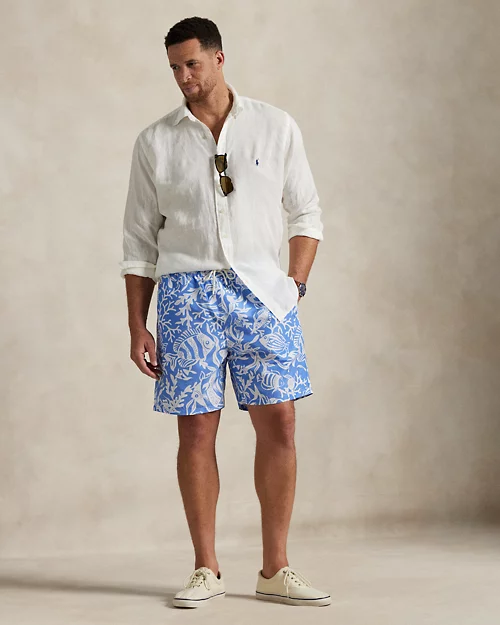 lauren ralph lauren Camisa de lino para hombre | Ralph Lauren® ES Limitado a 3 días