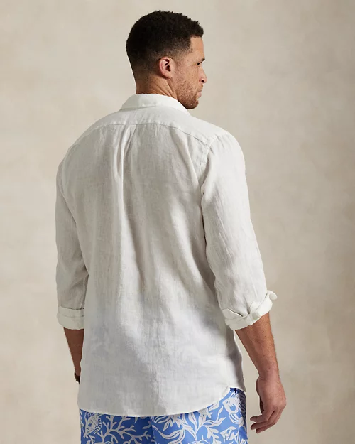 lauren ralph lauren Camisa de lino para hombre | Ralph Lauren® ES Limitado a 3 días