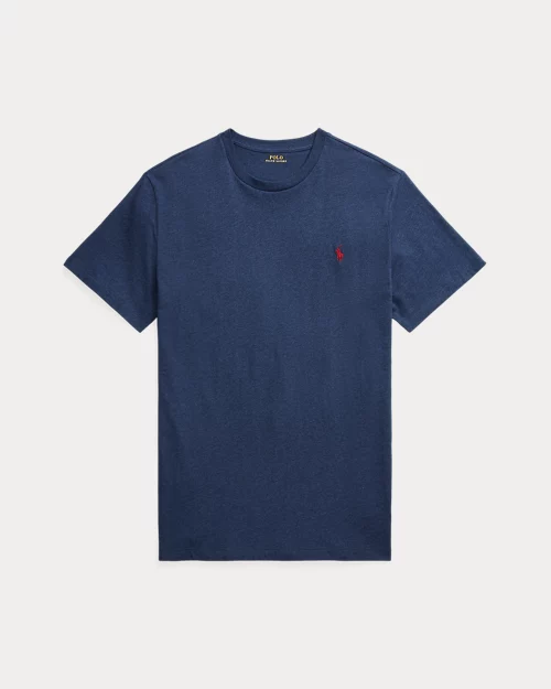 lauren ralph lauren Camiseta de punto con cuello redondo para hombre | Ralph Lauren® ES En oferta