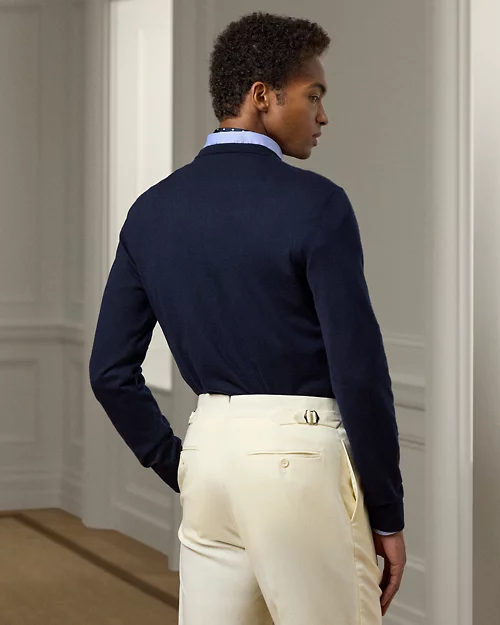 lauren ralph lauren Jersey de cachemira con cuello redondo para hombre | Ralph Lauren® ES Descuento por venta flash