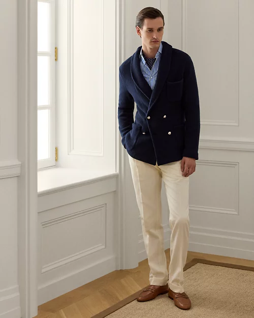 lauren ralph lauren Camisa de popelina con rayas bengalíes para hombre | Ralph Lauren® ES Ofertas de temporada
