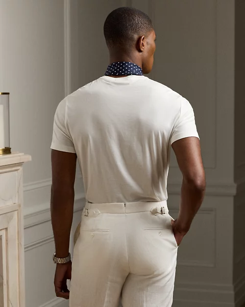 lauren ralph lauren Camiseta de hilo de Escocia para hombre | Ralph Lauren® ES Ofertas especiales