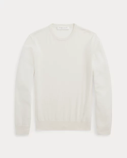 lauren ralph lauren Jersey de cachemira con cuello redondo para hombre | Ralph Lauren® ES 2025