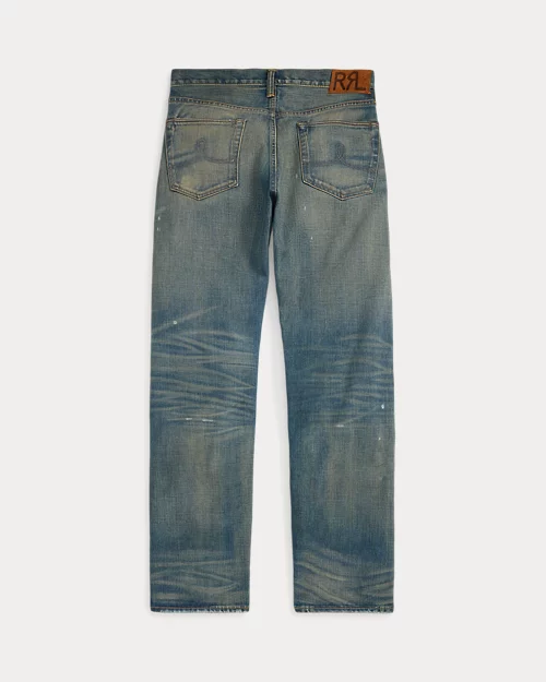 lauren ralph lauren Jeans Milner Straight Fit con orillo para hombre | Ralph Lauren® ES Rebajas de fábrica