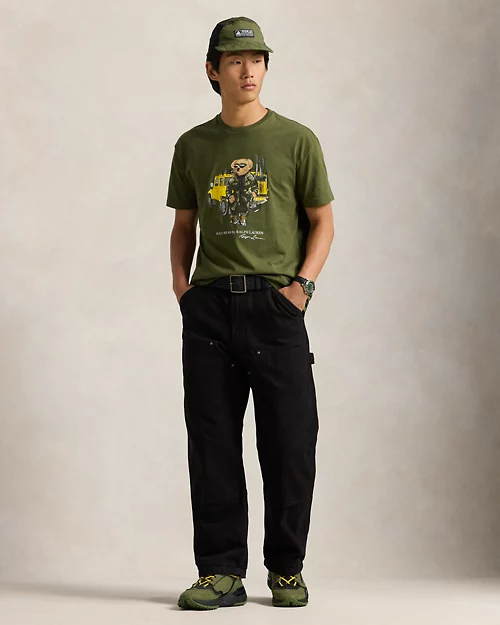 lauren ralph lauren Camiseta Classic Fit con Polo Bear para hombre | Ralph Lauren® ES Descuento