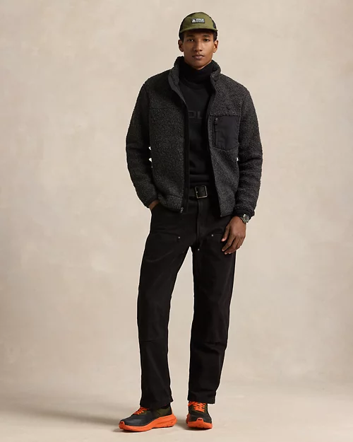 lauren ralph lauren Chaqueta híbrida con tejido polar para hombre | Ralph Lauren® ES Tienda