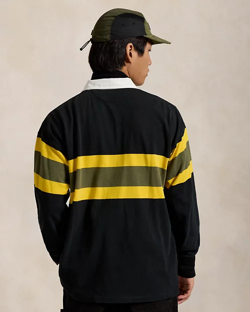 lauren ralph lauren Camiseta de rugby con rayas Classic Fit para hombre | Ralph Lauren® ES Rebajas online