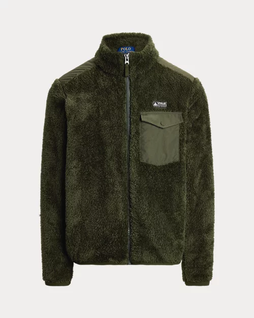 lauren ralph lauren Chaqueta bimaterial con tejido polar para hombre | Ralph Lauren® ES Envío gratis