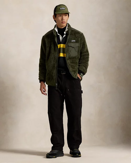 lauren ralph lauren Chaqueta bimaterial con tejido polar para hombre | Ralph Lauren® ES Envío gratis