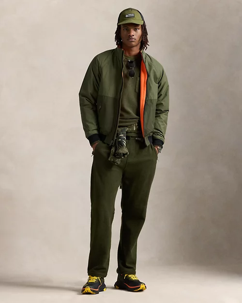 lauren ralph lauren Sudadera de felpa bimateria para hombre | Ralph Lauren® ES Oferta especial