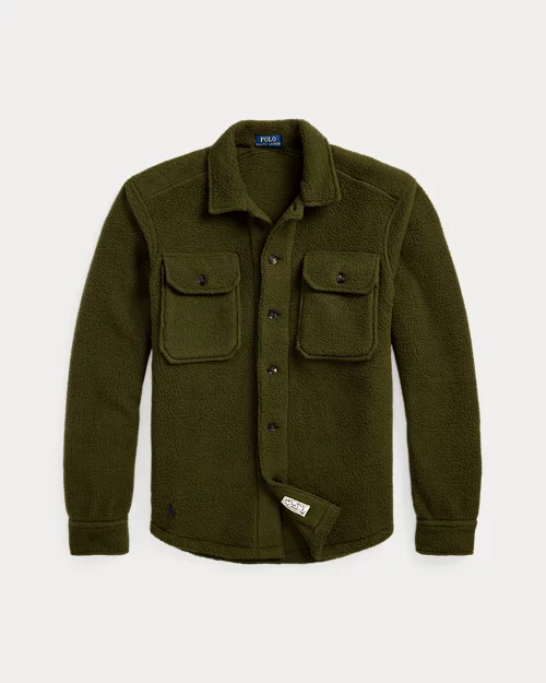 lauren ralph lauren Chaqueta camisera de tejido polar para hombre | Ralph Lauren® ES COMPRAR AHORA
