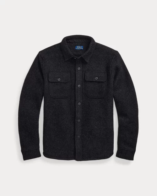 lauren ralph lauren Chaqueta camisera de mezcla de lana para hombre | Ralph Lauren® ES Solo hoy