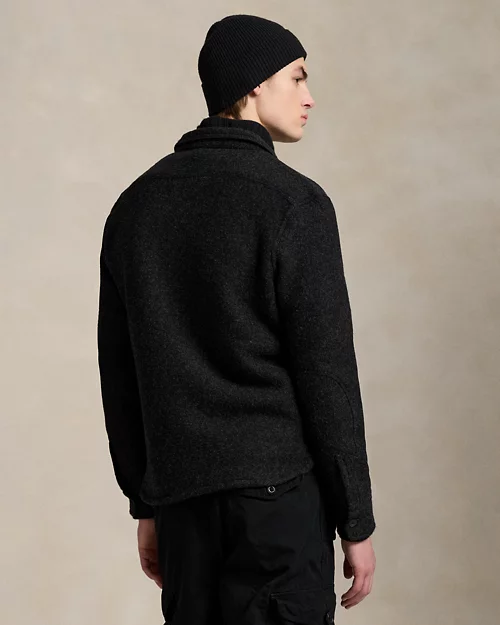 lauren ralph lauren Chaqueta camisera de mezcla de lana para hombre | Ralph Lauren® ES Solo hoy