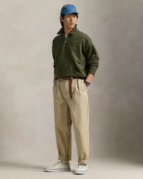 lauren ralph lauren Sudadera con cuello abierto y logotipo para hombre | Ralph Lauren® ES Solo queda un día