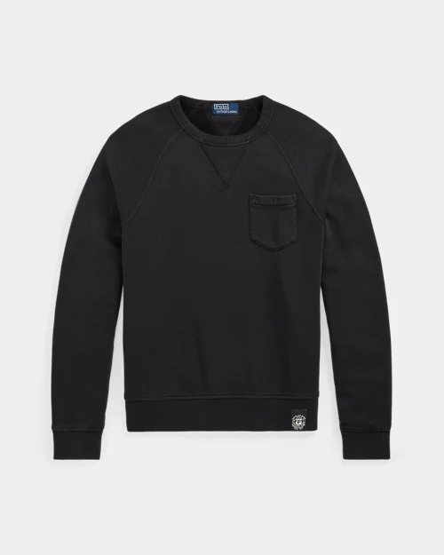 lauren ralph lauren Sudadera de felpa teñida en prenda para hombre | Ralph Lauren® ES Envío internacional gratuito