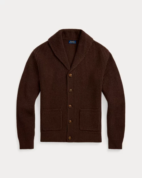 lauren ralph lauren Cárdigan de lana y cachemira con textura para hombre | Ralph Lauren® ES Ahorra y exporta