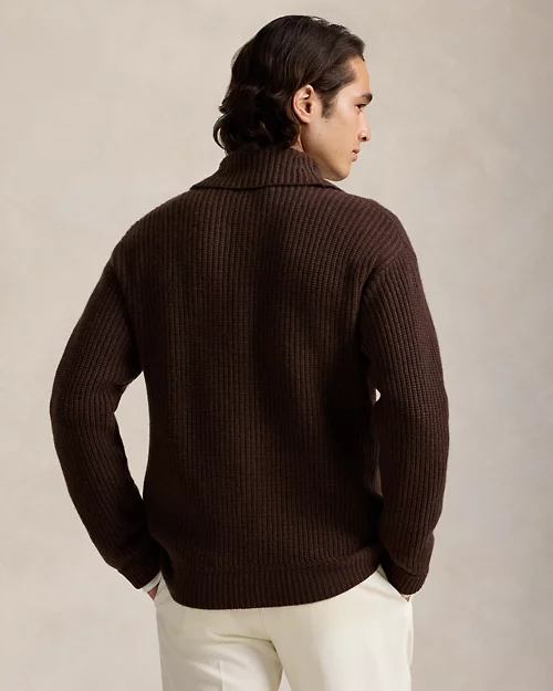 lauren ralph lauren Cárdigan de lana y cachemira con textura para hombre | Ralph Lauren® ES Ahorra y exporta
