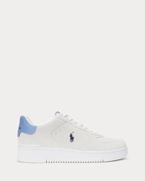 lauren ralph lauren Deportiva Masters Court de ante para hombre | Ralph Lauren® ES