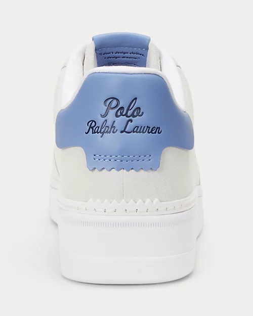 lauren ralph lauren Deportiva Masters Court de ante para hombre | Ralph Lauren® ES En oferta