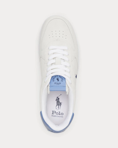 lauren ralph lauren Deportiva Masters Court de ante para hombre | Ralph Lauren® ES En oferta