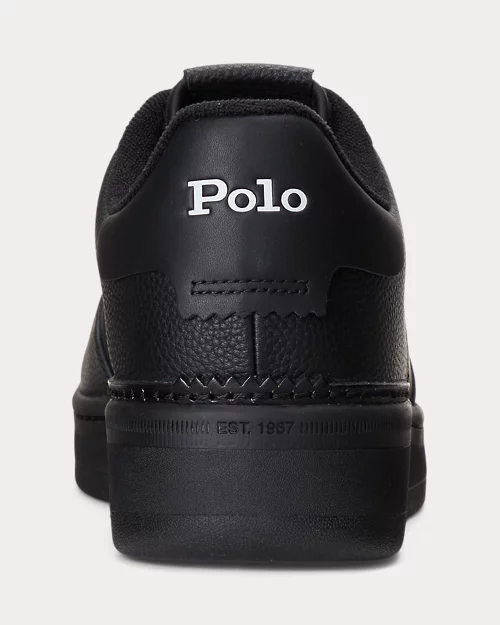 lauren ralph lauren Deportiva Masters Court de piel para hombre | Ralph Lauren® ES Libre de impuestos