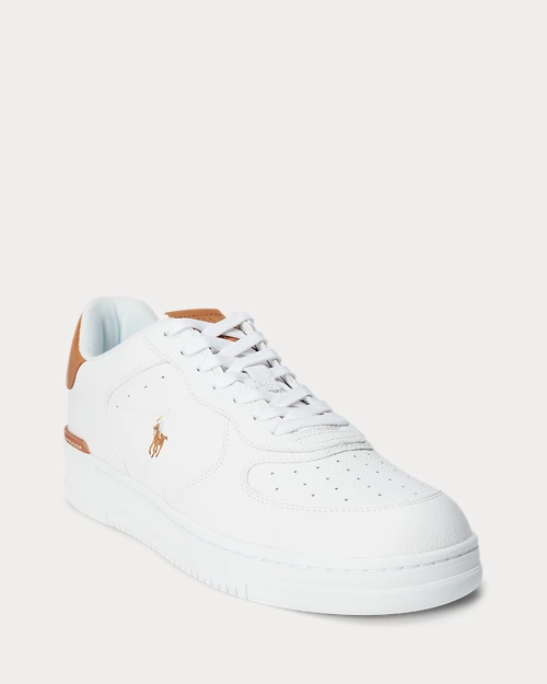 lauren ralph lauren Deportiva Masters Court de piel para hombre | Ralph Lauren® ES Descuentos del mes