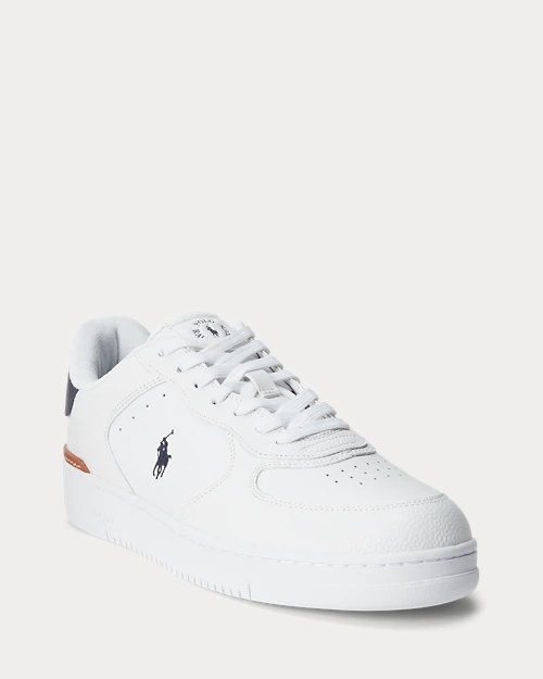 lauren ralph lauren Deportiva Masters Court de piel para hombre | Ralph Lauren® ES Oferta exclusiva