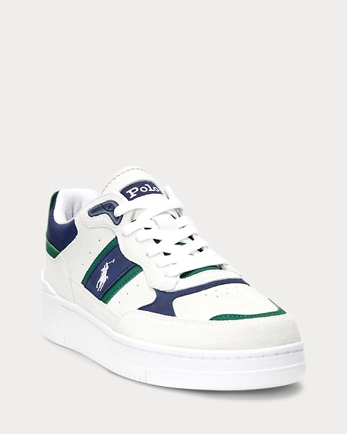 lauren ralph lauren Deportiva Masters Sport de ante para hombre | Ralph Lauren® ES Última moda