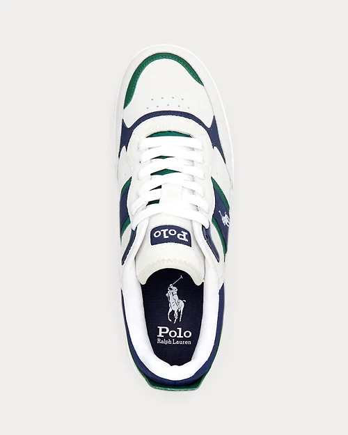 lauren ralph lauren Deportiva Masters Sport de ante para hombre | Ralph Lauren® ES Última moda