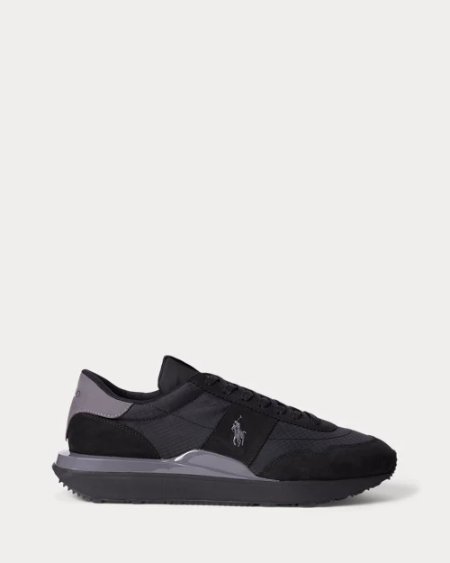 lauren ralph lauren Deportiva Train 89 de nobuck y oxford para hombre | Ralph Lauren® ES