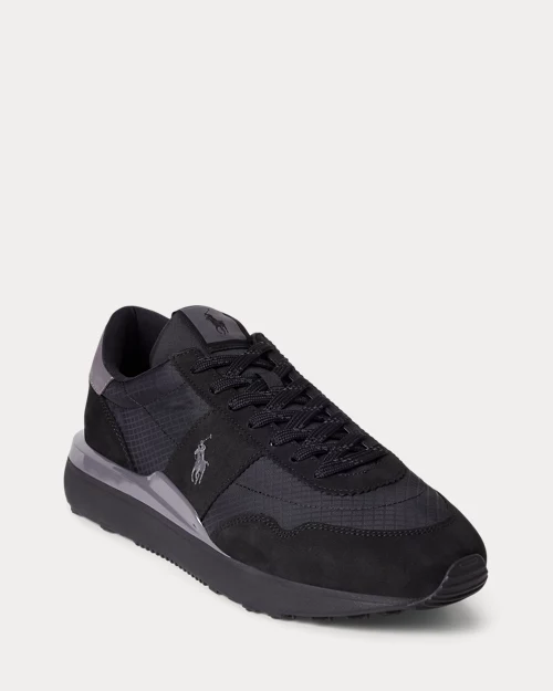 lauren ralph lauren Deportiva Train 89 de nobuck y oxford para hombre | Ralph Lauren® ES Grandes ahorros