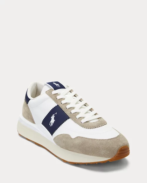 lauren ralph lauren Deportiva Train 89 con paneles de ante para hombre | Ralph Lauren® ES Devoluciones gratuitas