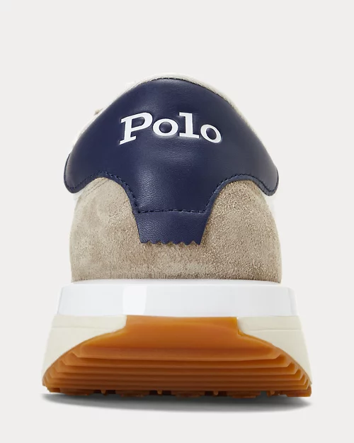 lauren ralph lauren Deportiva Train 89 con paneles de ante para hombre | Ralph Lauren® ES Devoluciones gratuitas