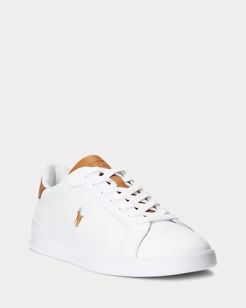 lauren ralph lauren Deportiva Heritage Court II de piel para hombre | Ralph Lauren® ES En línea