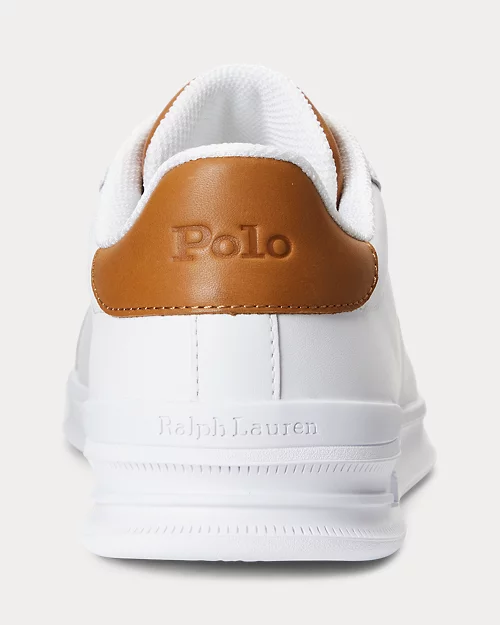 lauren ralph lauren Deportiva Heritage Court II de piel para hombre | Ralph Lauren® ES En línea