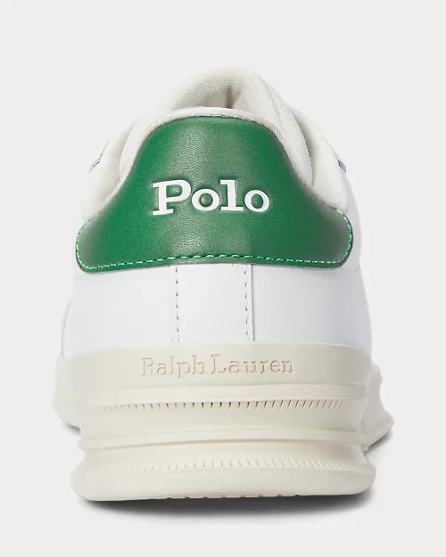 lauren ralph lauren Deportiva Heritage Court II de piel napa para hombre | Ralph Lauren® ES Outlet